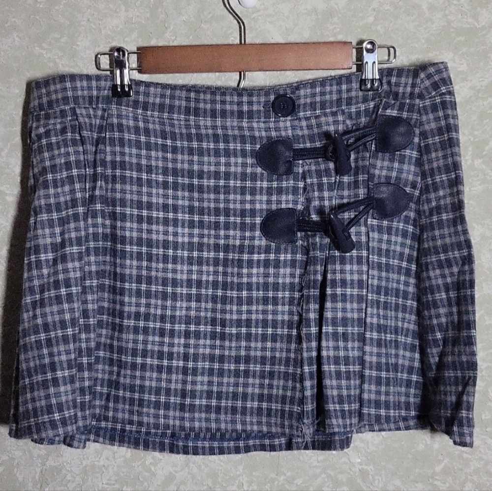 HOROSCOPEZ "Effortless Charm" Plaid Skirt, 1X